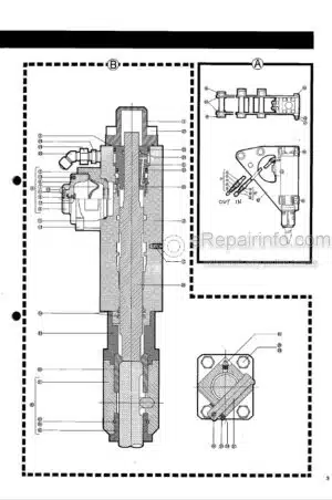 Photo 6 - Takeuchi TKB71 TKB71S Instruction Manual And Parts List Hydraulic Breaker