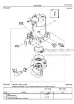 Photo 2 - Toyota 2PM18 2PM20 2PM20N Spare Parts Catalogue Powered Pallet Truck 177348 SN364690-406403