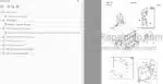 Photo 3 - Toyota 2PM18 2PM20 2PM20N Spare Parts Catalogue Powered Pallet Truck 180672 SN406404-
