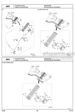 Photo 1 - Toyota 32-8FG10 To 32-8FGK30 Parts Catalog Forklift G125-2