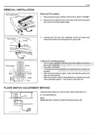 Photo 1 - Toyota 4CBT2 4CBT3 4CBTY2 4CBTK4 4CBTYK4 Repair Maintenance Manual Towing Tractor CE662