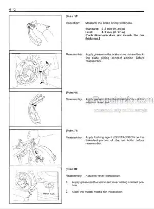 Photo 7 - Toyota 42-6FGCU15 To 52-6FGCU30 Repair Manual Forklift