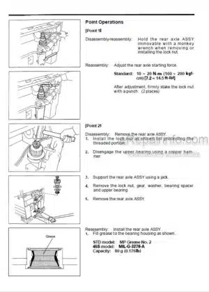 Photo 1 - Toyota 5FBE10 5FBE13 5FBE15 5FBE18 5FBE20 Service Manual Forklift