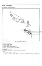 Photo 3 - Toyota 5FG50 To 5FD80 Service Manual Forklift