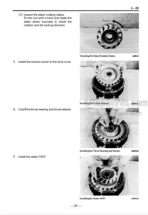 Photo 6 - Toyota 5FGC18 To 5FDC30 Repair Manual Forklift