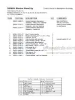 Photo 4 - Toyota 6BNCU15 To 6BVNCU13 Parts Catalog Forklift 00715-00070-99