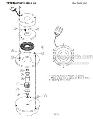 Photo 6 - Toyota 62-8FD10 To 62-8FDK30 Parts Catalog Forklift G125-8