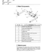 Photo 5 - Toyota 6BWC10 6BWC13 Service Guide Straddle Stacker 00700-CL3WS-01 SN585890-