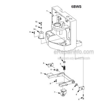 Photo 6 - Toyota 6BRU18 6BRU23 6BDRU15 6BSU20 6BSU25 Service Manual Order Picker CL220