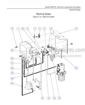 Photo 2 - Toyota 6HBW20 Parts Catalog Reach Truck 00715-00015-08 SN17001-