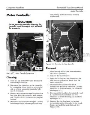 Photo 7 - Toyota 6HBW30 To 6TB50 Service Manual Pallet Truck 00700-CL390 SN24000-