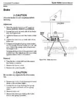 Photo 5 - Toyota 6HBW30 To 6TB50 Service Manual Pallet Walkie 00700-CL380 SN20011-