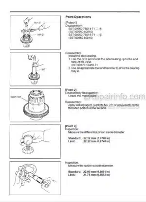 Photo 3 - Toyota 7FB10 To 40-7FB25 Repair Manual Forklift