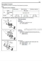 Photo 2 - Toyota 7FBE10 7FBE13 7FBE15 7FBE18 7FBE20 Service Manual Forklift CE329-CD