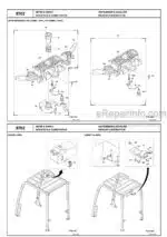 Photo 2 - Toyota 7FBEU15 7FBEU18 7FBEU20 7FBEHU18 Parts Catalog Forklift G846-1