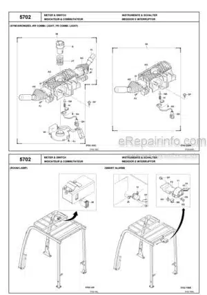 Photo 5 - Toyota 7FDU15 To 7FDU32 Parts Catalog Forklift G837-2