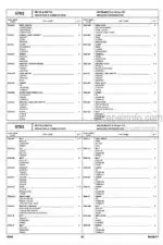 Photo 4 - Toyota 7FBEU15 7FBEU18 7FBEU20 7FBEHU18 Parts Catalog Forklift G846-1