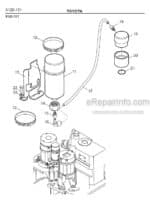 Photo 2 - Toyota 7FBRE12-1C 7FBRE12-2C 7FBRE12-3C Spare Parts Catalogue Reach Truck 210107 SN564300-