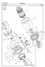 Photo 2 - Toyota 7FBRE12-1C 7FBRE12-2C 7FBRE12-3C Spare Parts Catalogue Reach Truck 214801 SN598439-
