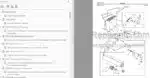 Photo 3 - Toyota 7FBRE12-1C 7FBRE12-2C 7FBRE12-3C Spare Parts Catalogue Reach Truck 218898 SN715720-