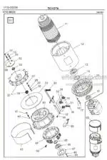 Photo 2 - Toyota 7FBRE12-1C 7FBRE12-2C 7FBRE12-3C Spare Parts Catalogue Reach Truck 218898 SN715720-