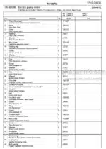 Photo 4 - Toyota 7FBRE12-1C 7FBRE12-2C 7FBRE12-3C Spare Parts Catalogue Reach Truck 228607 SN930971-
