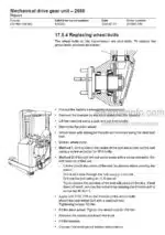 Photo 2 - Toyota 7FBRE12 To 7FBRE25C Service Manual Reach Truck 201004-040 SN423289-