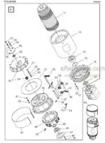 Photo 2 - Toyota 7FBRE14-1C 7FBRE14-2C 7FBRE14-3C Spare Parts Catalogue Reach Truck 220356 SN725406-