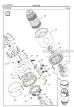 Photo 2 - Toyota 7FBRE14-1C 7FBRE14-2C 7FBRE14-3C Spare Parts Catalogue Reach Truck 222705 SN743654-