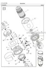 Photo 2 - Toyota 7FBRE14-1C 7FBRE14-2C 7FBRE14-3C Spare Parts Catalogue Reach Truck 228608 SN930971-