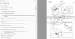 Photo 3 - Toyota 7FBRE14-1C 7FBRE14-2C 7FBRE14-3C Spare Parts Catalogue Reach Truck 210108 SN564300-