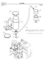 Photo 2 - Toyota 7FBRE14-1C 7FBRE14-2C 7FBRE14-3C Spare Parts Catalogue Reach Truck 210108 SN564300-