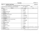 Photo 4 - Toyota 7FBRE14-1C 7FBRE14-2C 7FBRE14-3C Spare Parts Catalogue Reach Truck 210108 SN564300-