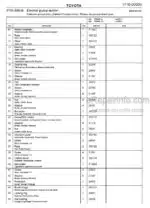 Photo 4 - Toyota 7FBRE14-1C 7FBRE14-2C 7FBRE14-3C Spare Parts Catalogue Reach Truck 211717 SN577200-