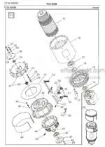 Photo 2 - Toyota 7FBRE14N-1C 7FBRE14N-2C 7FBRE14N-3C Spare Parts Catalogue Reach Truck 237858 SN944801-