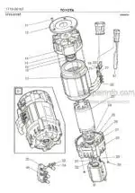 Photo 2 - Toyota 7FBRE16-1C 7FBRE16-2C 7FBRE16-3C Spare Parts Catalogue Reach Truck 221152 SN743654-