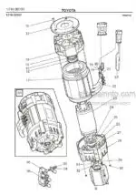 Photo 2 - Toyota 7FBRE16-1C 7FBRE16-2C 7FBRE16-3C Spare Parts Catalogue Reach Truck 243331 SN964843-