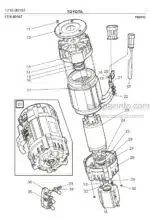 Photo 2 - Toyota 7FBRE16CC-1 7FBRE16CC-2 7FBRE16CC-3 Spare Parts Catalogue Reach Truck 220360 SN725406-