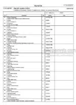 Photo 4 - Toyota 7FBRE16CC-1 7FBRE16CC-2 7FBRE16CC-3 Spare Parts Catalogue Reach Truck 226547 SN911801-