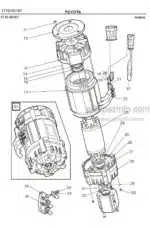 Photo 2 - Toyota 7FBRE16CC-1 7FBRE16CC-2 7FBRE16CC-3 Spare Parts Catalogue Reach Truck 228614 SN930971-