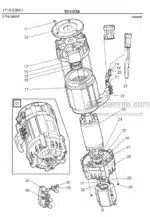 Photo 2 - Toyota 7FBRE16CC-1 7FBRE16CC-2 7FBRE16CC-3 Spare Parts Catalogue Reach Truck 211489 SN577200-