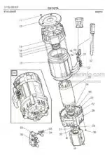 Photo 2 - Toyota 7FBRE20-1C 7FBRE20-2C Spare Parts Catalogue Reach Truck 220358 SN725406-