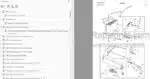 Photo 3 - Toyota 7FBRE20-1C 7FBRE20-2C Spare Parts Catalogue Reach Truck 221153 SN743654-