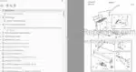 Photo 3 - Toyota 7FBRE20-1C 7FBRE20-2C Spare Parts Catalogue Reach Truck 228618 SN930971-