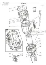 Photo 2 - Toyota 7FBRE20-1C 7FBRE20-2C Spare Parts Catalogue Reach Truck 228618 SN930971-