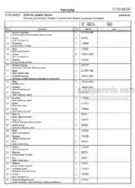 Photo 4 - Toyota 7FBRE20-1C 7FBRE20-2C Spare Parts Catalogue Reach Truck 237861 SN944801-
