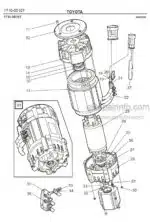 Photo 2 - Toyota 7FBRE20-1C 7FBRE20-2C Spare Parts Catalogue Reach Truck 243332 SN964843-