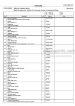 Photo 4 - Toyota 7FBRE20-1C 7FBRE20-2C Spare Parts Catalogue Reach Truck 243332 SN964843-
