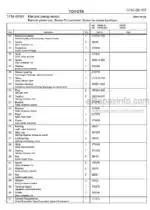 Photo 4 - Toyota 7FBRE20-1C 7FBRE20-2C Spare Parts Catalogue Reach Truck 243332 SN964843-