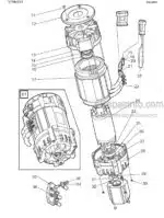 Photo 2 - Toyota 7FBRE20-1C 7FBRE20-2C Spare Parts Catalogue Reach Truck 200995 SN435653-